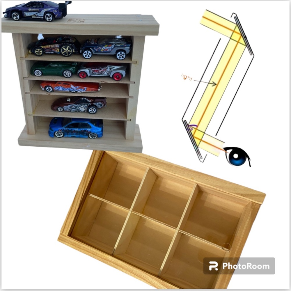 Forward-looking Periscope, Misc. Things Sorter & Mini Shelving Unit